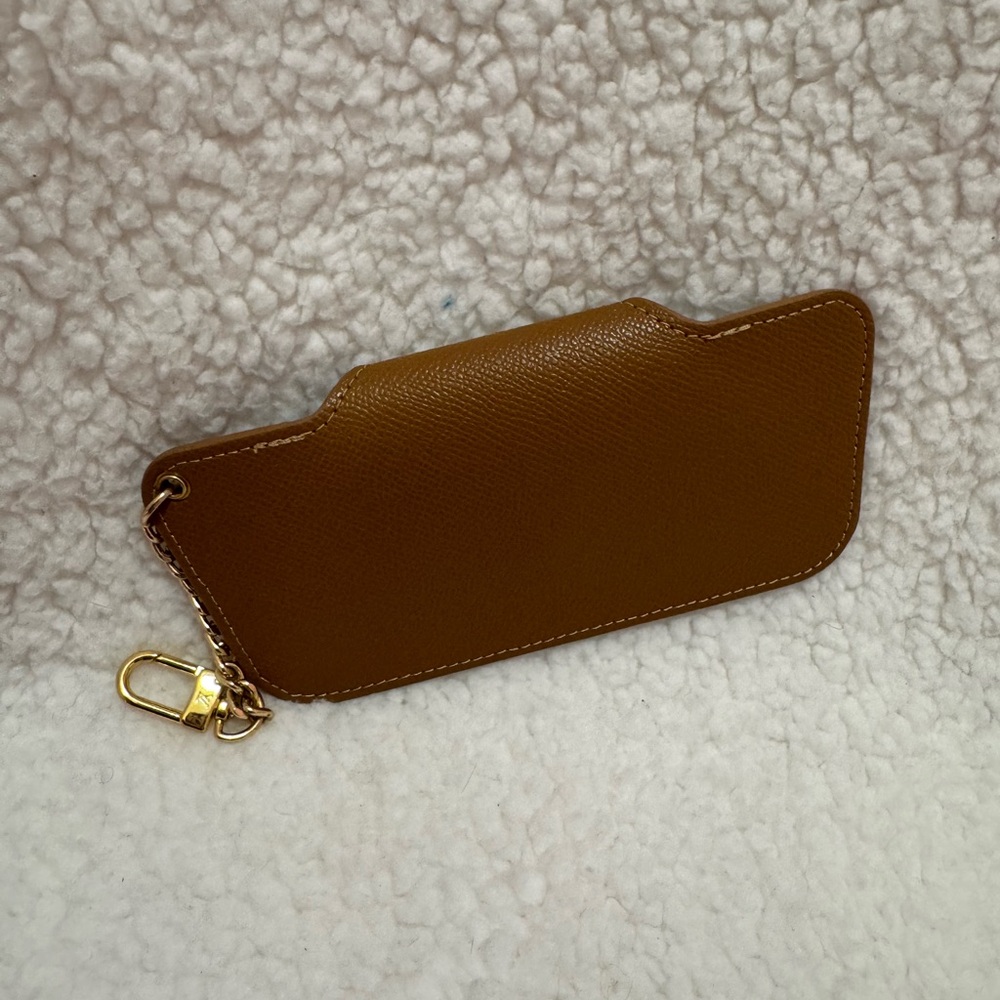 Source Unknown Brown Monogram Key Holder NWT - image 2